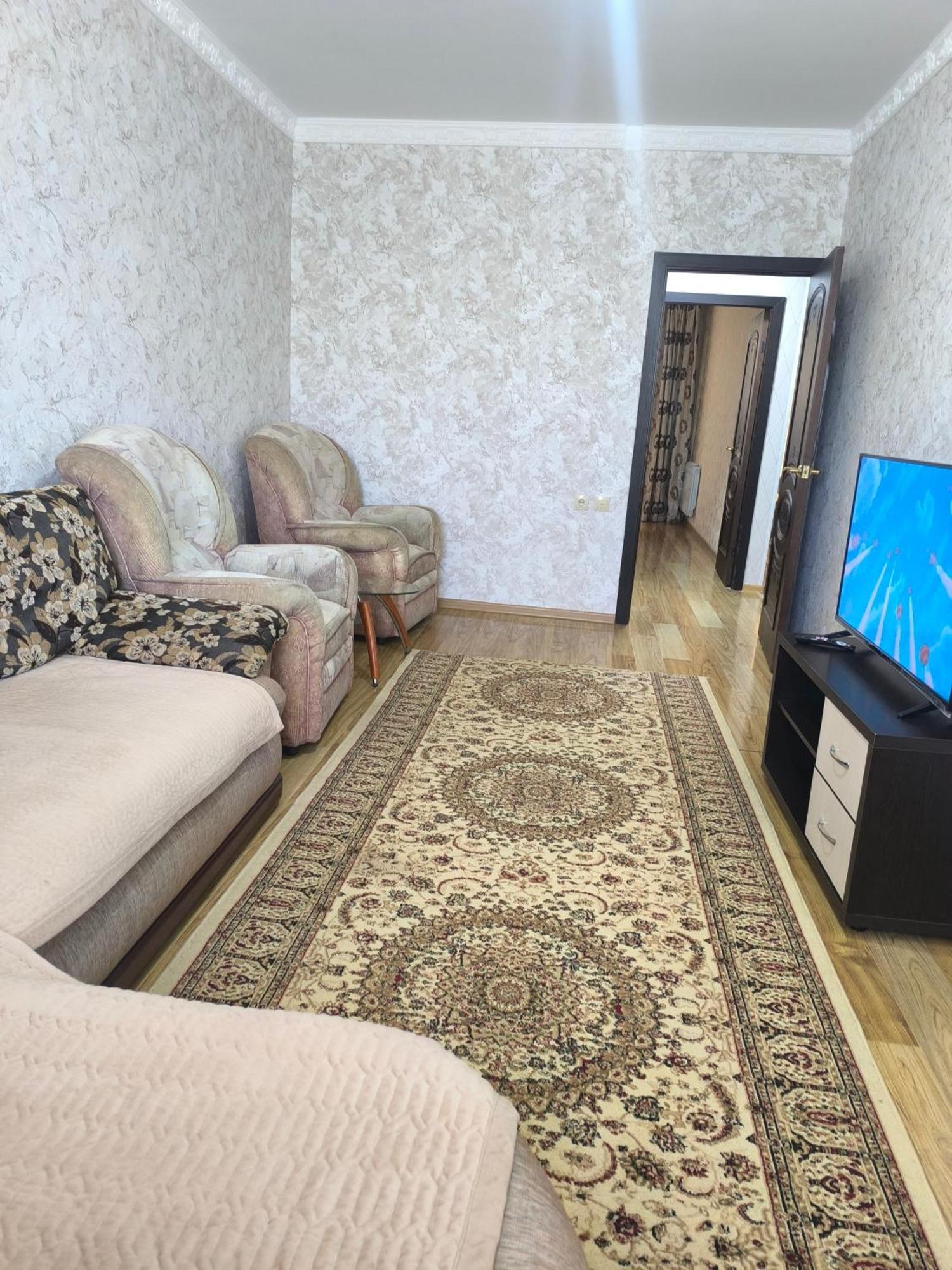 Apartment In 7 Mikrorayon Aktau  Ngoại thất bức ảnh