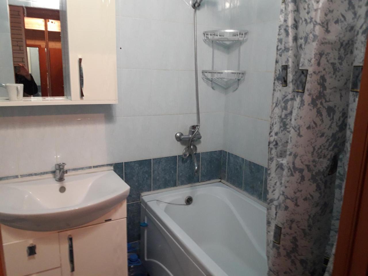 Apartment In 7 Mikrorayon Aktau  Ngoại thất bức ảnh